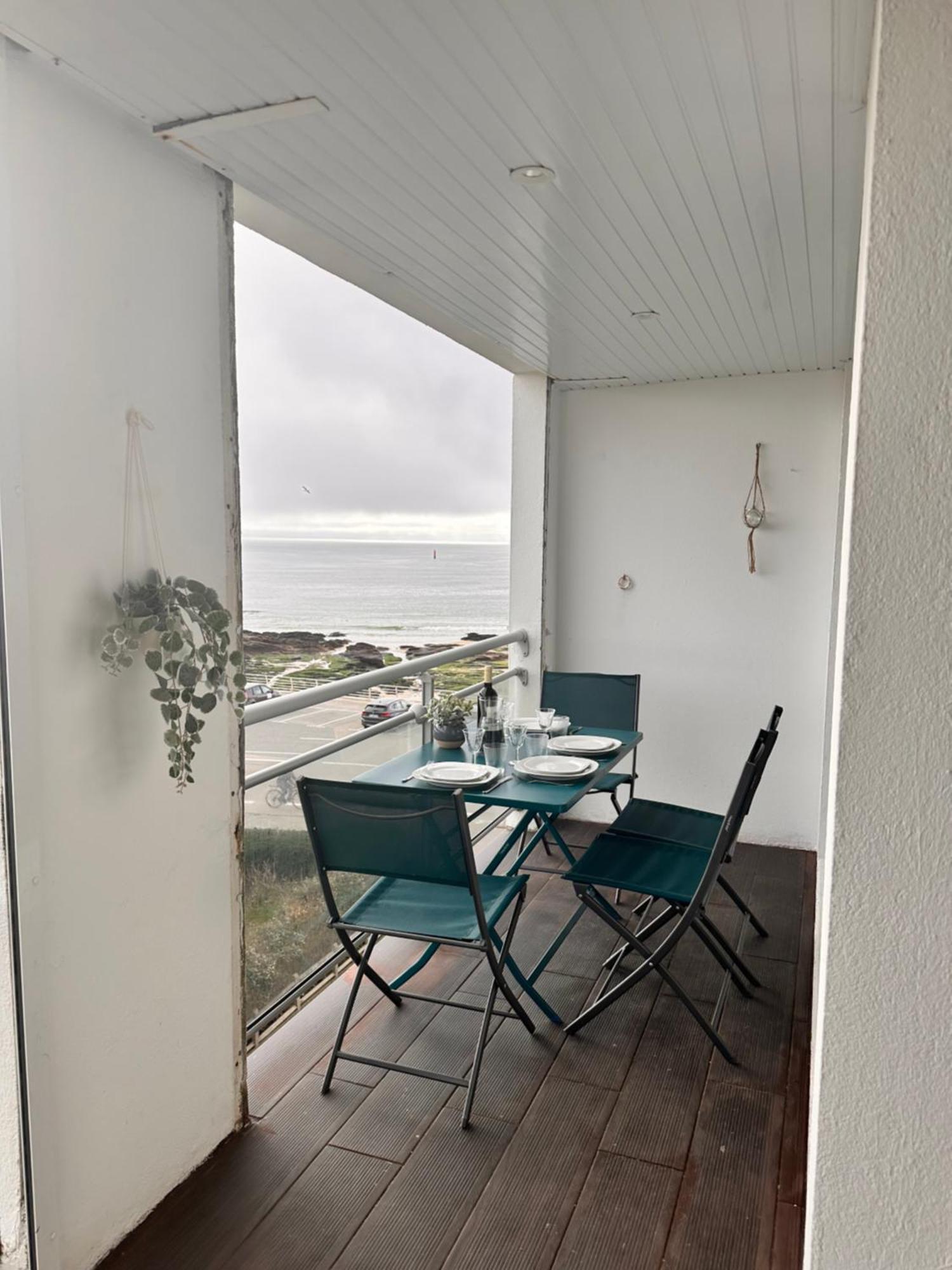 Appartement Vue Sur Mer, A Deux Pas De La Plage Port-Haliguen Luaran gambar
