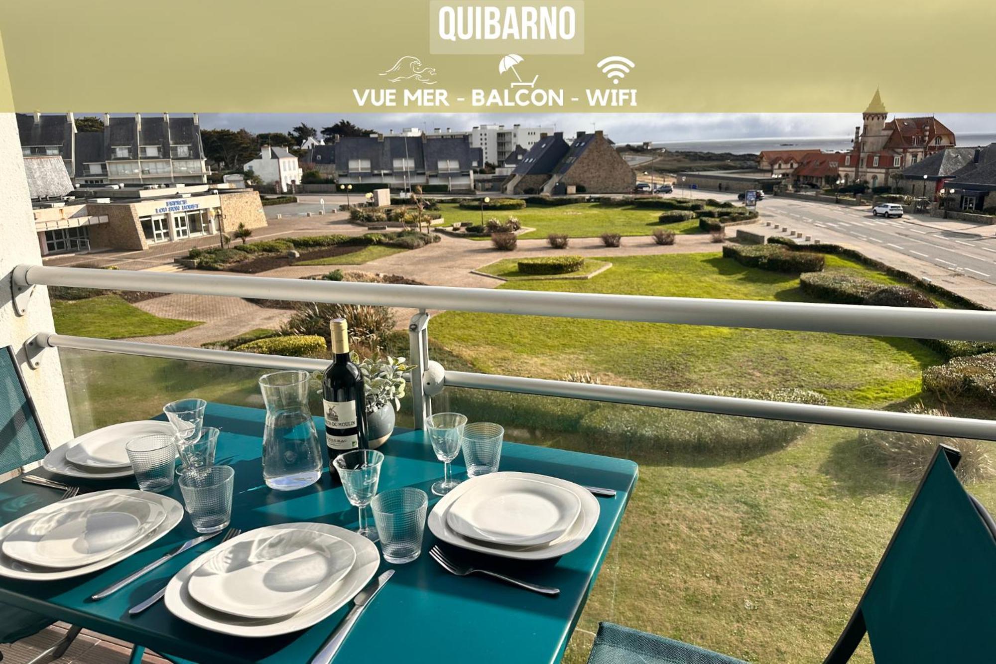 Appartement Vue Sur Mer, A Deux Pas De La Plage Port-Haliguen Luaran gambar