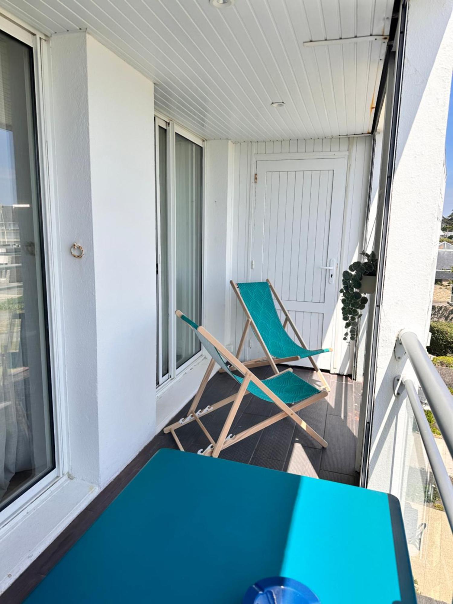 Appartement Vue Sur Mer, A Deux Pas De La Plage Port-Haliguen Luaran gambar